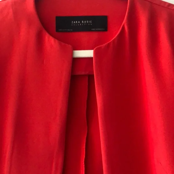 Zara short red jacket - Picture 3 of 3
